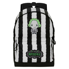 Beetlejuice Stripes-FAN HS Backpack 2.2, White