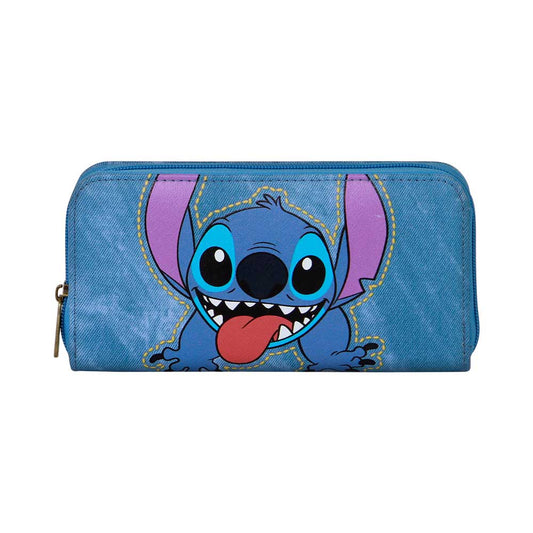 Disney Lilo e Stitch Updown-Portafoglio Essenziale, Blu