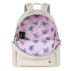 Disney Lilo et Stitch Cream-Sac à dos Heady, Écru