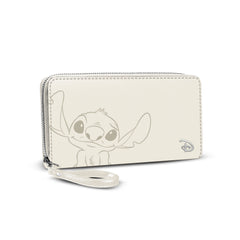 Disney Lilo e Stitch Cream-Portafoglio Essenziale, Biancastro