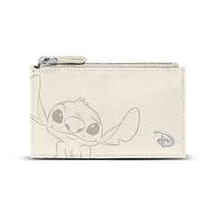 Disney Lilo y Stitch Cream-Tarjetero Slim, Hueso
