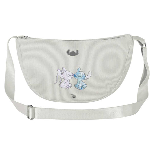 Disney Lilo and Stitch Tender-Roy Oval Bag, Off-white