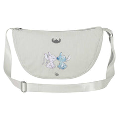 Disney Lilo and Stitch Tender-Roy Oval Bag, Off-white