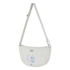 Disney Lilo and Stitch Tender-Roy Oval Bag, Off-white