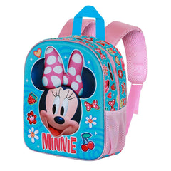 Disney Minnie Mouse Happiness-Mochila 3D Elite, Azul
