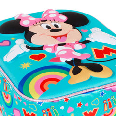 Disney Minnie Mouse Greet-Mochila 3D Elite, Turquesa