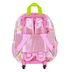 Disney Minnie Mouse Kitten-Small 3D Backpack with Wheels, Pink
