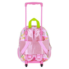 Disney Minnie Mouse Kitten-Small 3D Backpack with Wheels, Pink