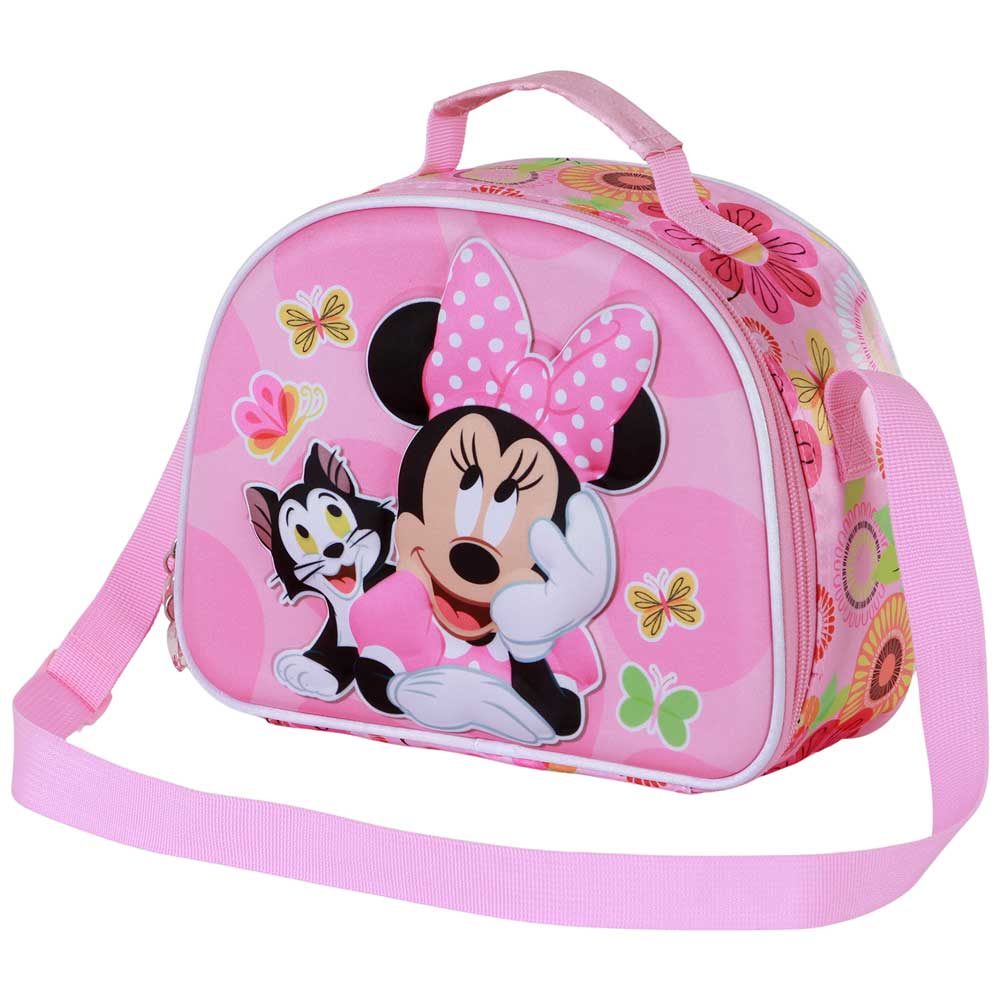 Disney Minnie Mouse Kitten-3D Lunch Bag, Pink