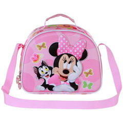 Disney Minnie Mouse Kitten-Borsa Porta Merenda 3D, Rosa