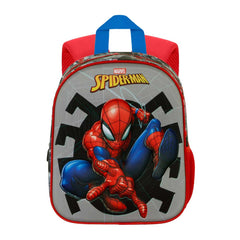 Marvel Spiderman Symbol-Elite 3D Backpack, Grey