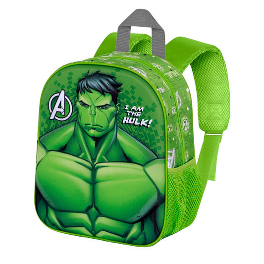 Marvel Hulk Rage-Mochila 3D Elite, Verde