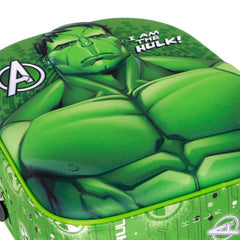 Marvel Hulk Rage-Mochila 3D Elite, Verde