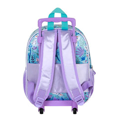 Disney Frozen 2 Spring-Small 3D Backpack with Wheels, Blue