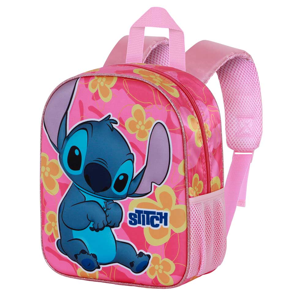 Disney Lilo and Stitch Cute-Elite 3D Backpack, Pink