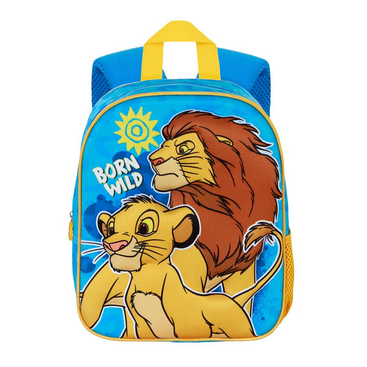 Disney El Rey León Wild-Mochila 3D Elite, Azul