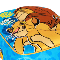 Disney El Rey León Wild-Mochila 3D Elite, Azul