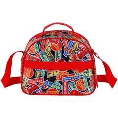 Disney Cars 3 Racer-3D Lunch Bag, Red