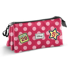 Disney Minnie Mouse Class-Trousse Triple, Rose