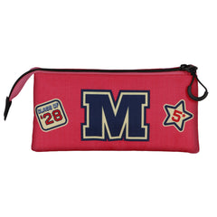 Disney Minnie Mouse Class-Estuche Portatodo Triple, Rosa