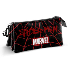 Marvel Spiderman Vision-Triple Pencil Case, Black