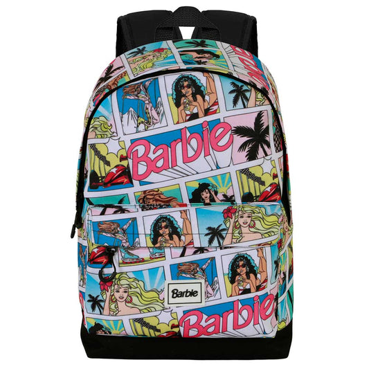 Barbie Comic-Mochila HS FAN 2.2, Multicolor