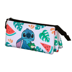 Disney Lilo y Stitch Frog-Estuche Portatodo Triple, Multicolor