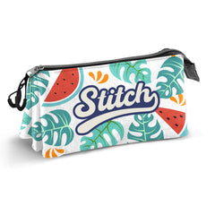 Disney Lilo y Stitch Frog-Estuche Portatodo Triple, Multicolor