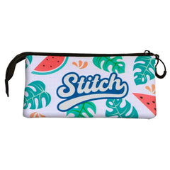 Disney Lilo y Stitch Frog-Estuche Portatodo Triple, Multicolor