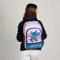 Disney Lilo and Stitch Skate-FAN Fight Backpack 2.2, Lilac