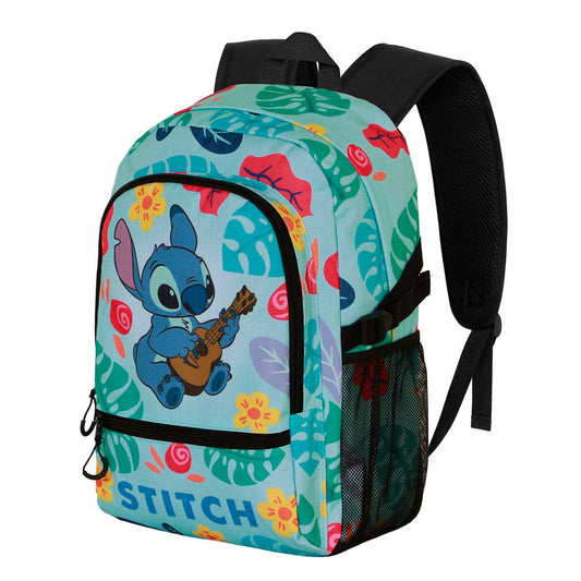 Disney Lilo y Stitch Guitar-Mochila Fight FAN 2.2, Verde