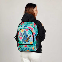 Disney Lilo and Stitch Guitar-FAN Fight Backpack 2.2, Green