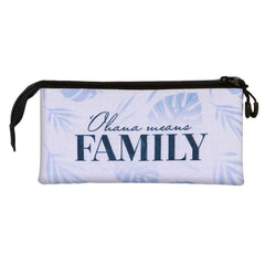 Disney Lilo y Stitch Couple-Estuche Portatodo Triple, Lila