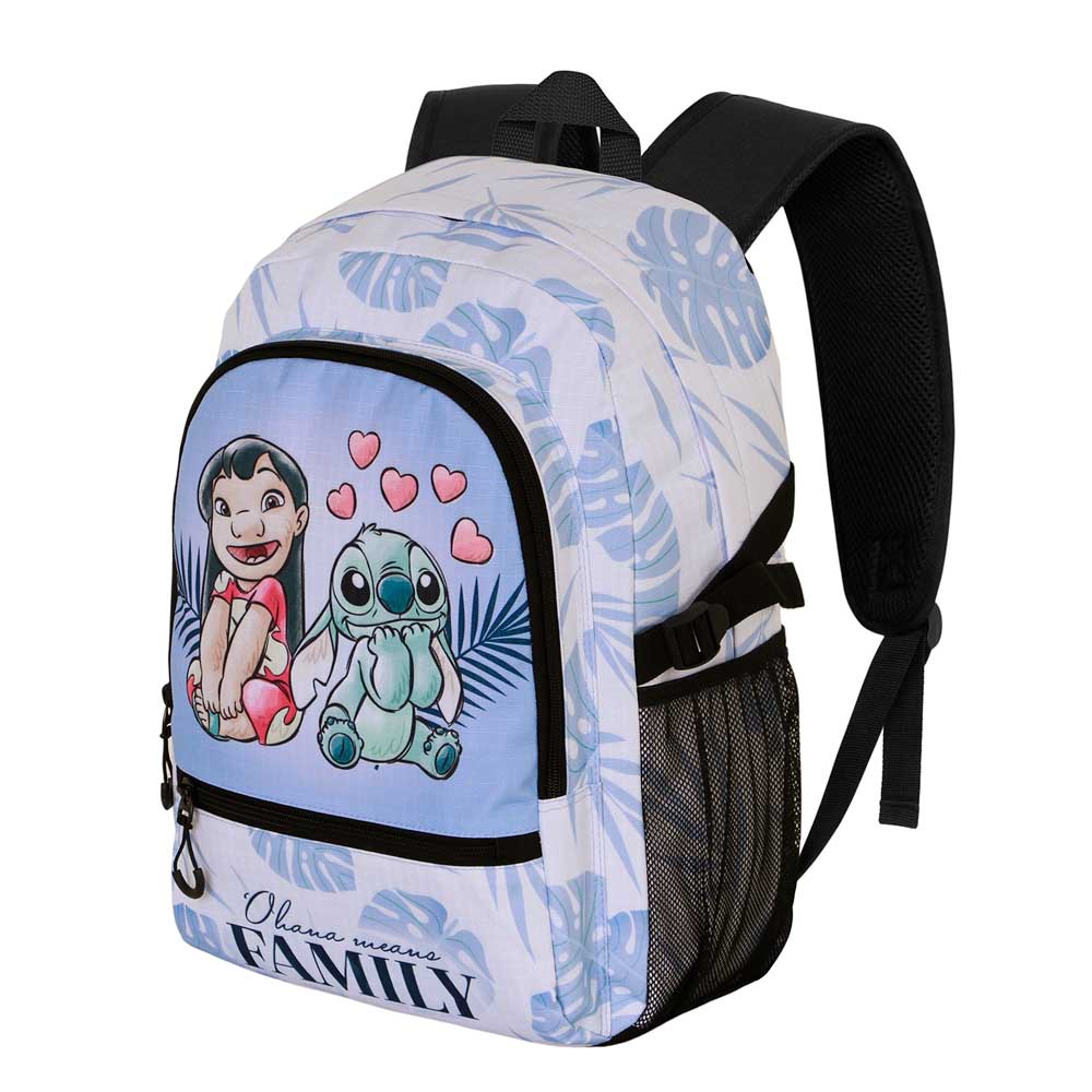Disney Lilo y Stitch Couple-Mochila Fight FAN 2.2, Lila