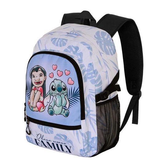 Disney Lilo y Stitch Couple-Mochila Fight FAN 2.2, Lila