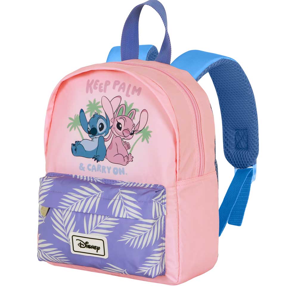 Disney Lilo and Stitch Keep-Joy Preschool Backpack, Pink