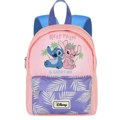 Disney Lilo and Stitch Keep-Joy Preschool Backpack, Pink