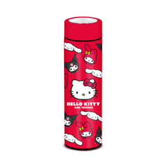 Sanrio Hello Kitty Faces-Block Bottle, Red