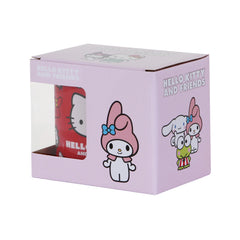 Hello Kitty Faces-Mug, Red