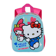 Sanrio Hello Kitty Friendship-Zainetto 3D Elite, Blu