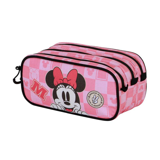 Disney Minnie Mouse Journey-Estuche Portatodo Trick FAN 2.2, Rosa