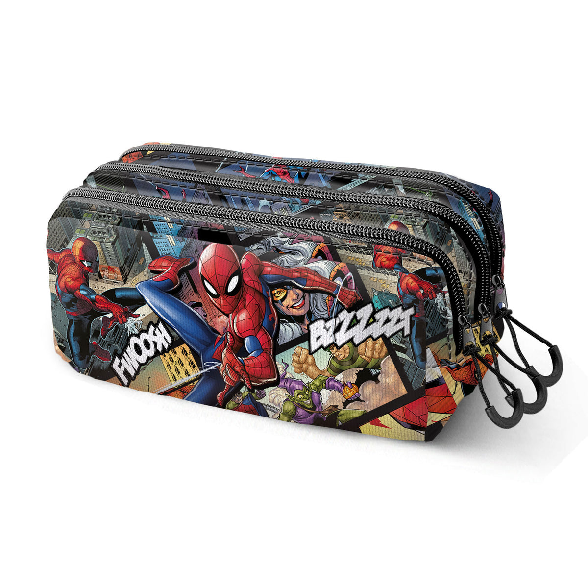 Marvel Spiderman Panels-FAN Trick Pencil Case 2.2, Multicolour