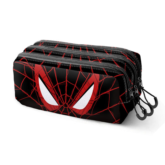 Marvel Spiderman Vision-Estuche Portatodo Trick FAN 2.2, Negro