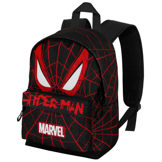 Marvel Spiderman Vision-Mochila Pequeña HS FAN, Negro