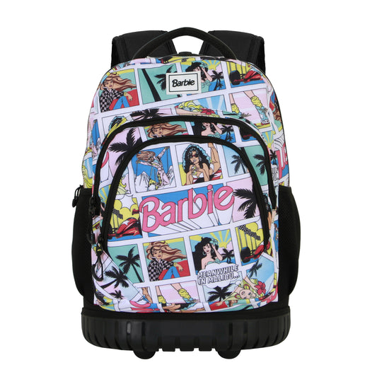 Barbie Comic-Zaino Trolley GTS FAN, Multicolore