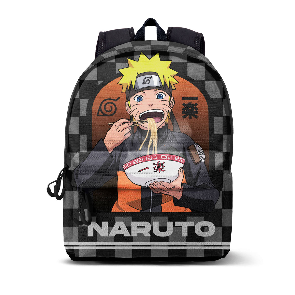 Naruto Ichiraku-Small FAN HS Backpack, Black