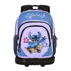 Disney Lilo e Stitch Skate-Zaino Trolley GTS FAN, Lilla