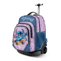 Disney Lilo and Stitch Skate-FAN GTS Trolley Backpack, Lilac