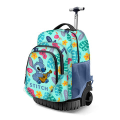 Disney Lilo and Stitch Guitar-FAN GTS Trolley Backpack, Green