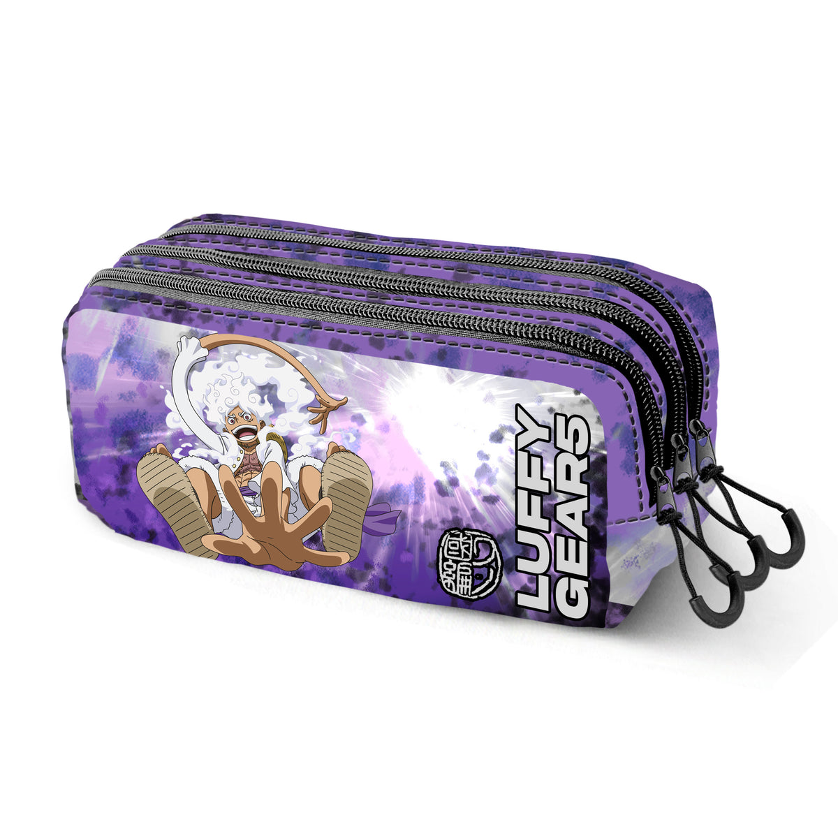 One Piece Luffy Gear 5-Estuche Portatodo Trick FAN 2.2, Lila